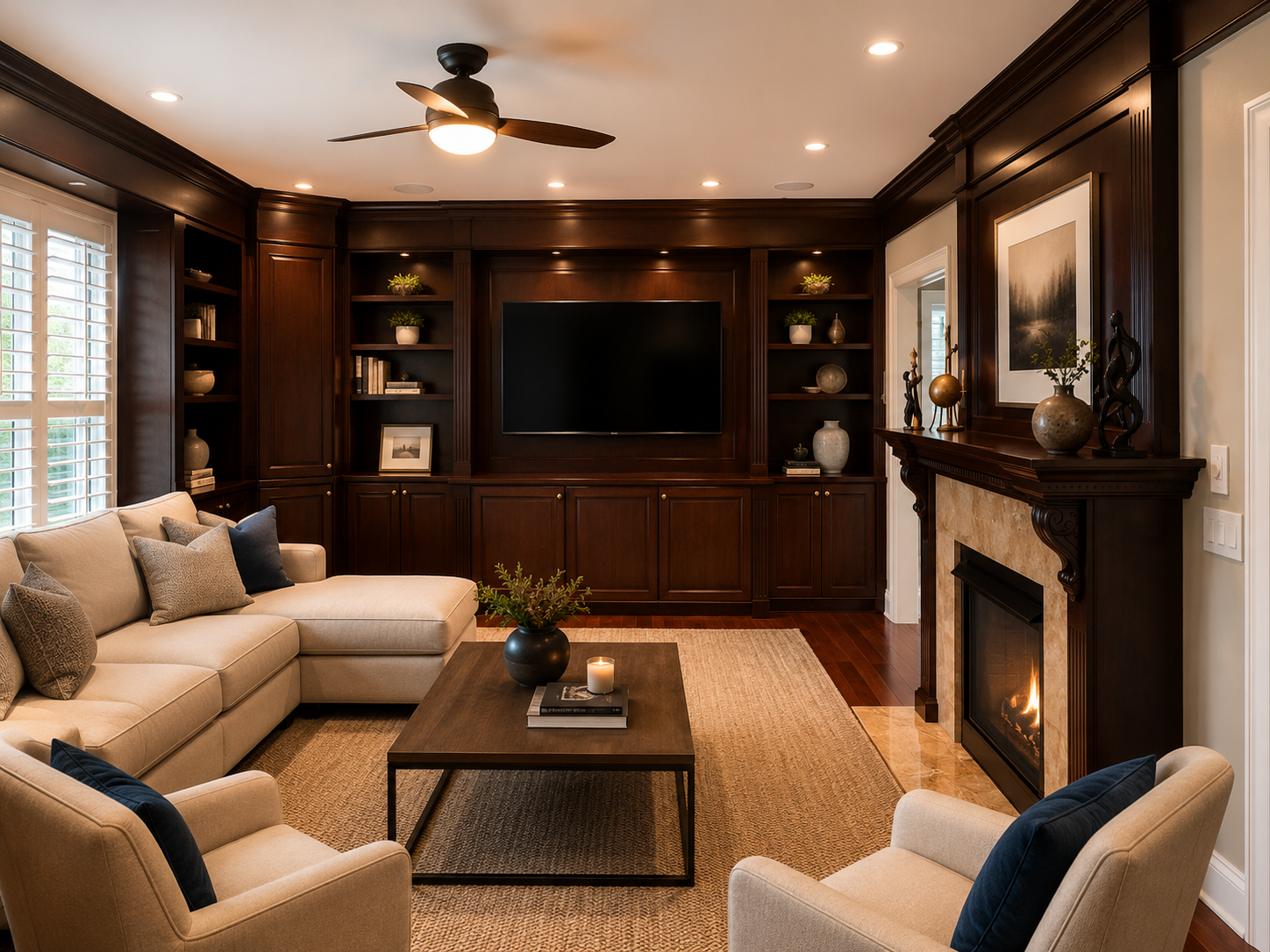 TBD Premium Living Room Finishing